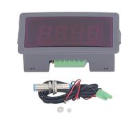 Respicefinem Tachimetro Digitale Misuratore di Velocità RPM ad Alta Precisione Ideale per Vari Dispositivi di Misurazione della Velocità con Display LED a 4 Cifre e Gamma 1 a