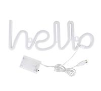 Respicefinem Unique English Letter Shape LED Light Safe And Environmentally Friendly Ideal For Various Occasions Powered By Batteries Or USB Pink Light Color IP20 Weight Approx 300
