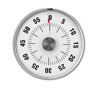 Respicefinem Visual Timer 60 Minute Magnetic Mechanical Countdown Timer With Retractable Stand Ideal For Cooking Exam Sleeping And Other Timing Needs Made Of Stainless Steel Plasti