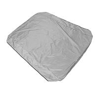Respicefinem Waterproof Dust Proof Swing Canopy Cover Replacement Accessory Tear Resistant Suitable For Outdoor Garden Courtyard Gray With 4 Reinforced Straps Size Approx 1 (Gray)