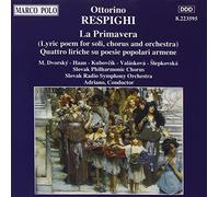 Respighi Ottorino - La Primavera, 4 Liriche Su Poesie P