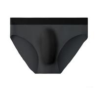 Respira comodamente nei boxer da uomo senza cuciture, tessuto morbido progettato per mantenerti fresco durante tutto il giorno (2XL nero)