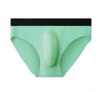 Respira comodamente nei boxer da uomo senza cuciture, tessuto morbido progettato per mantenerti fresco durante tutto il giorno (2XL verde)