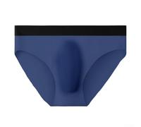 Respira comodamente nei boxer da uomo senza cuciture, tessuto morbido progettato per mantenerti fresco durante tutto il giorno (3XL blu)