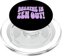 Respira Dentro Zen Fuori Vita Serena e Calma PopSockets PopGrip per MagSafe