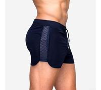 Respira facilmente con i nostri pantaloncini da uomo in rete ad asciugatura rapida per un comfort tutto il giorno (XL Navy)