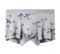 Respira fresco nei boxer eleganti da uomo Il comfort e il design (L grigio)