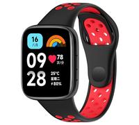 Respirant Bracelet pour Xiaomi Redmi Watch 3 Active, Silicone Sport Bracelets de Remplacement pour Redmi Watch 3 Active