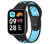 Respirant Bracelet pour Xiaomi Redmi Watch 3 Active, Silicone Sport Bracelets de Remplacement pour Redmi Watch 3 Active