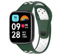 Respirant Bracelet pour Xiaomi Redmi Watch 3 Active, Silicone Sport Bracelets de Remplacement pour Redmi Watch 3 Active