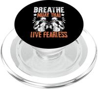 Respirare Muay Thai Live Fearless Muay Thai PopSockets PopGrip per MagSafe