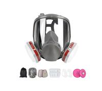 Respiratore A Pieno Facciale Riutilizzabile, Maschera Antigas 6800, Respiratore A Vapore Compatibile con Filtro Antiparticolato