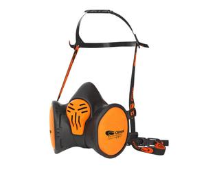 Respiratore maschera protettiva da lavoro a mezza faccia a 2 filtri Climax PCX-700