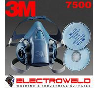 RESPIRATORE PER SALDATURA 3M + 2128 FILTRI GP2 - MEZZA FACCIA...