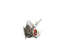 Respiratore Semimaschera Facciale 6200 con manutenzione Taglia Media - 3M