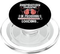 Respiratory Therapist In Progress - Future RT RRT Student PopSockets PopGrip per MagSafe