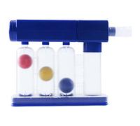 Respirazione Profonda Esercitatore Polmonare Recupero Polmonare Breathtrainer Lavabile Igienico 3 Ball Dispositivo