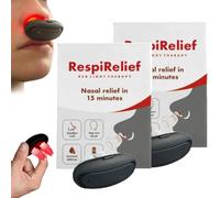 RespiRelief - Terapia nasale a luce rossa "No More Colds", strumento per terapia nasale a luce rossa, per terapia nasale a luce rossa, per terapia nasale Nomorecolds (2 pezzi)