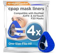 resplabs CPAP Mask Liners - Full Face CPAP Masks sleepliners, Universal - 4 Pack