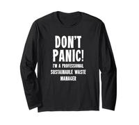 Responsabile dei rifiuti sostenibili Maglia a Manica