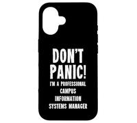 Responsabile dei sistemi informativi del campus Custodia per iPhone 16