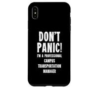 Responsabile dei trasporti nel campus Custodia per iPhone XS Max
