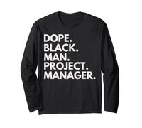 Responsabile del Progetto Dope Black Man African American Pride Maglia a Manica