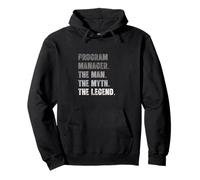 Responsabile del Programma The Man Myth Legend Vintage Felpa con Cappuccio