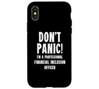 Responsabile dell'inclusione finanziaria Custodia per iPhone X/XS