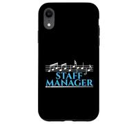 Responsabile dello staff Ruolo di leadership del personale musicale Custodia per iPhone XR