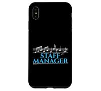 Responsabile dello staff Ruolo di leadership del personale musicale Custodia per iPhone XS Max