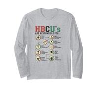 Responsabile di HBCU per Gli Studenti Alumni Black Excellence Maglia a Manica