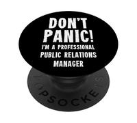 Responsabile Relazioni Pubbliche PopSockets PopGrip Adesivo