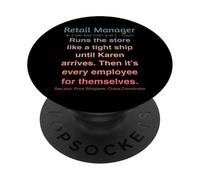 Responsabile Retail PopSockets PopGrip Adesivo