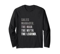 Responsabile Vendite The Man Myth Legend Vintage Maglia a Manica