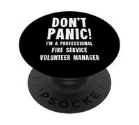 Responsabile volontari dei vigili del fuoco PopSockets PopGrip Adesivo