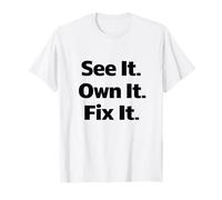 Responsabilità della Sicurezza sul Posto di Lavoro | Campagna Cultura proattiva Maglietta