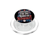 Responsabilità divertente Umorismo sarcastico PopSockets PopGrip per MagSafe