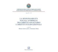 Responsabilità Sociale D'Impresa Tra Dir Societario E Internazionaz