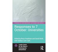 Responses to 7 October: Universities