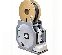Respooler automatico per filamenti 3D, avvolgitore elettrico per bobine con avvio e arresto intelligenti, macchina automatica di risistemazione del filamento, avvolgitore universale per filo di