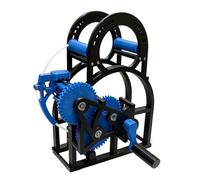 Respooler manuale per filamenti, riavvolgitore bobina, avvolgicavo universale, rotazione regolare per bobine da 1 kg, diametro del filo < 2,5 mm