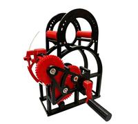 Respooler manuale per filamenti, riavvolgitore bobina, avvolgicavo universale, rotazione regolare per bobine da 1 kg, diametro del filo < 2,5 mm