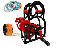 Respooler per filamenti 3D, avvolgitore manuale con bobina da 1 kg, design modulare staccabile, per appassionati di stampa 3D, saldatori, artisti tessili