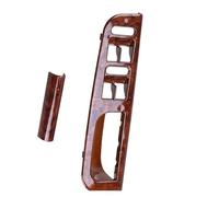 RESPUNEKBAH 3B1867171 E 3B0867175 Cappucci Di Base Per Supporto Interruttore Maniglia Portiera Interna Per VW Per Passat B5, Colore Nero O Color Legno Di Pesca(Peach Wood Color)