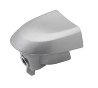 RESPUNEKBAH Accessori Auto Per Nissan Per March IV Per Micra K13 Per JUKEF15 Per Cube Z12per Tiida Copertura Della Maniglia Serratura Porta Anteriore Posteriore(1 PCS Silver no hole)