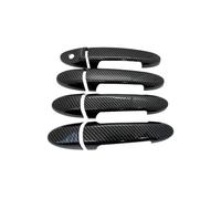 RESPUNEKBAH Accessori Per Auto Per Ford Per Escape MK1 MK2 2005 2006 2007 2001~2012 2011 2010 Adesivi Decorativi Copertura Esterna Maniglia Porta Cromata(fibra di carbonio)