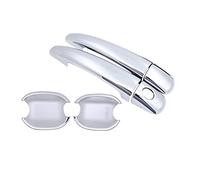 RESPUNEKBAH Copertura Per Maniglie Portiere In ABS Per Auto Per Peugeot 207 207SW SW CC 2006 2007 2008 2009 2010 2011 2012 2013 2014 (Handel Bowl 2 door)
