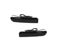 RESPUNEKBAH Fanale Posteriore Freno Per Mitsubishi Per Lancer Per Evo Per Evolution ASX Per Outlander Sport RVR Dynamic Turn Signal Bumper Reflector Lights(Smoked Lens E)