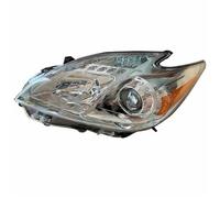 RESPUNEKBAH Faro Luce Di Guida Luce Di Segnalazione Diurna Indicatore Di Direzione Senza Lampeggiante Per Toyota Per Prius 2010-1015 Versione USA (10-11 Yellow Left)